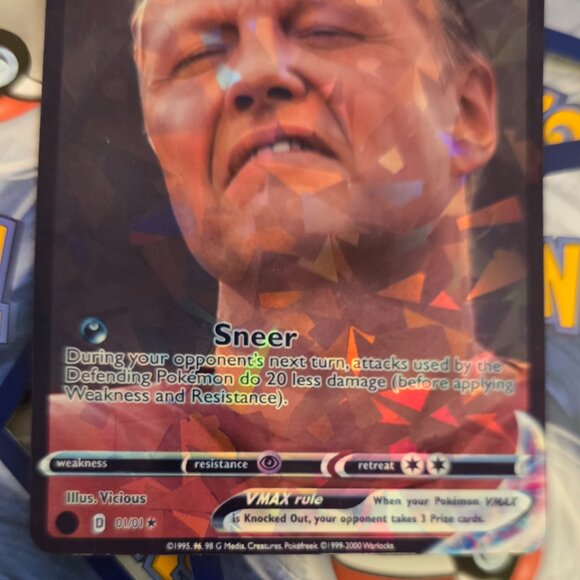 Sneer Pokemon Card - Anaconda - Picture 6 of 11